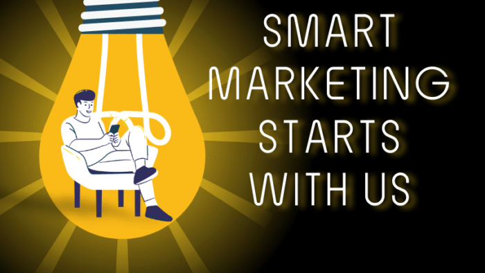 yellow and black digital marketing Instagram post